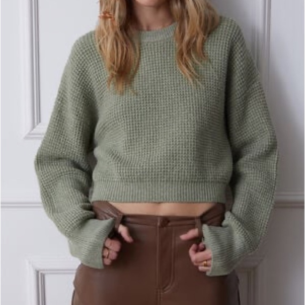 Pacsun waffle-knit sweater